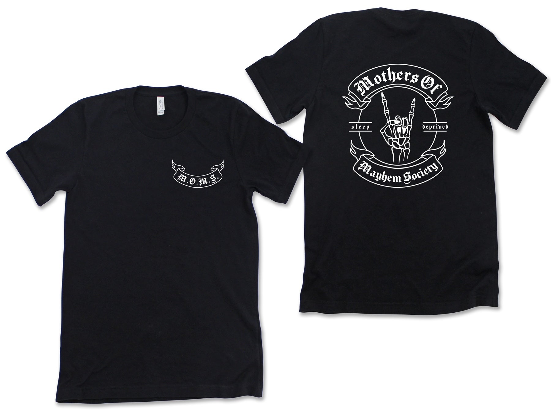 Mothers of Mayhem Society Ribbon Tshirt – badbehaviorinc