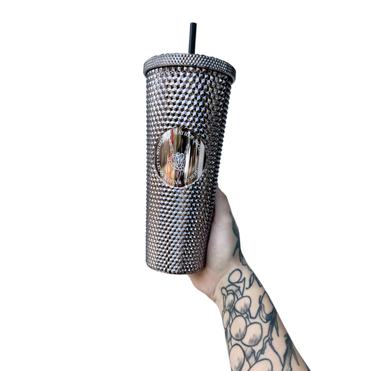 Mothers of Mayhem Society Studded Tumbler