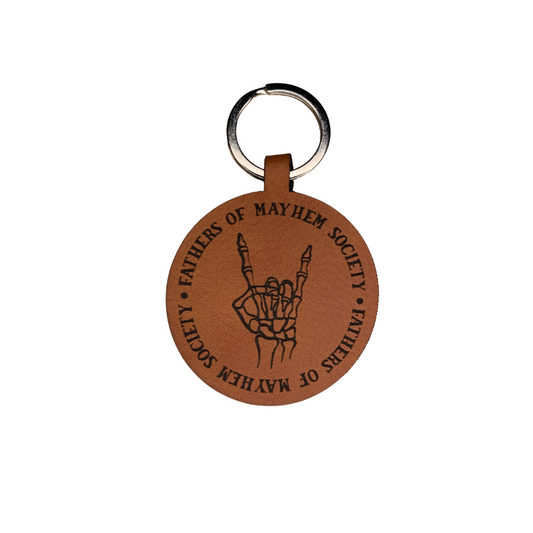 Fathers of Mayhem Society Keychains